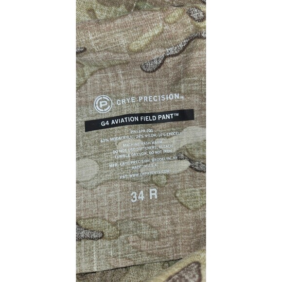 Crye Precision G4 Aviation Field Pant – Size 34R – New Without Tags - Picture 5 of 8